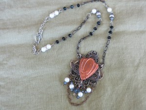 New line of my jewelry that has a vintage charm. Love the look of vintage jewelry. 
